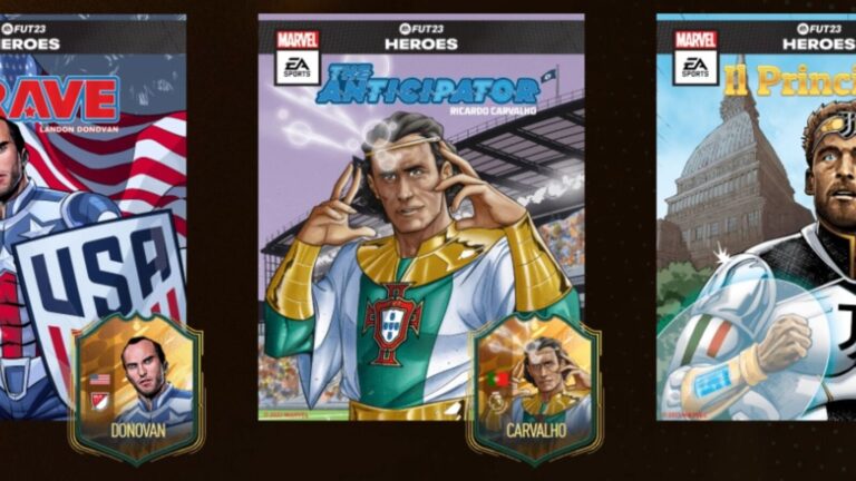 FIFA 23 transforma a los futbolistas en superhéroes de Marvel para Ultimate Team