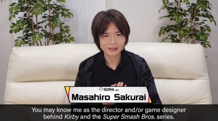 Masahiro Sakurai inicia un canal de YouTube