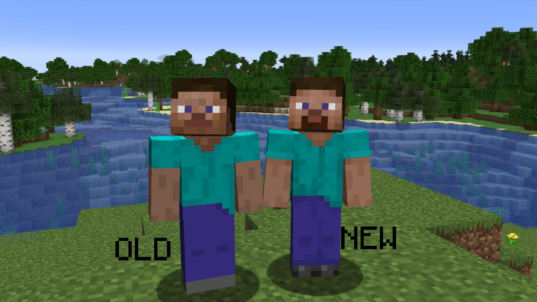 Minecraft Steve vuelve a crecer barba después de más de una década