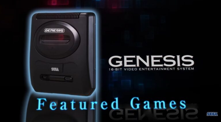 Se revela la línea de juegos de Sega Genesis Mini 2