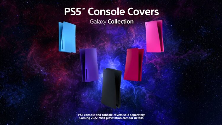 ¡Las cubiertas de la consola PlayStation 5 ahora!