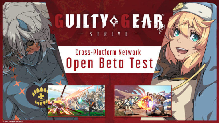Se anuncian las fechas de la beta abierta de Guilty Gear Strive Cross-Play