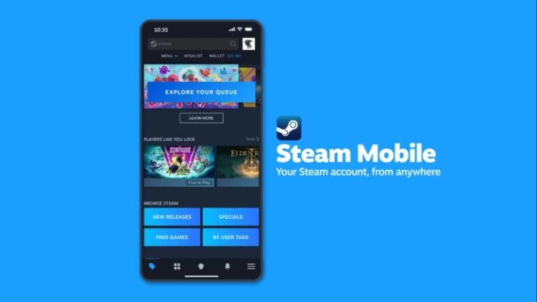 Valve revisa la aplicación Steam Mobile con nueva funcionalidad