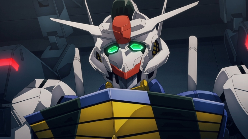 Prólogo de Gundam Witch de Mercury aparece en inglés