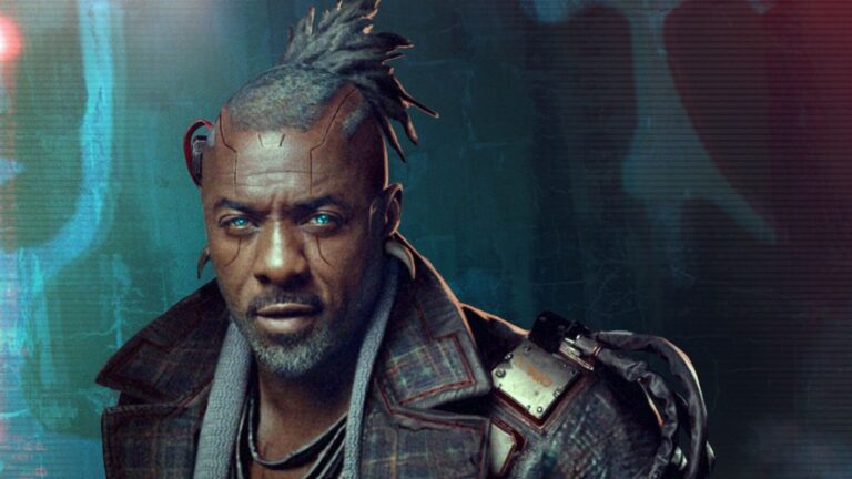 Este artista predijo a Idris Elba en Cyberpunk 2077 hace dos años