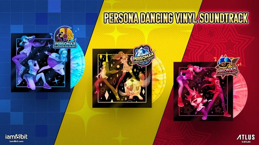 Las bandas sonoras de baile de Persona 3, 4 y 5 se lanzarán en vinilo