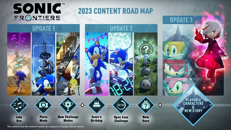 Tails jugables, Knuckles y Amy Rose se dirigen a Sonic Frontiers