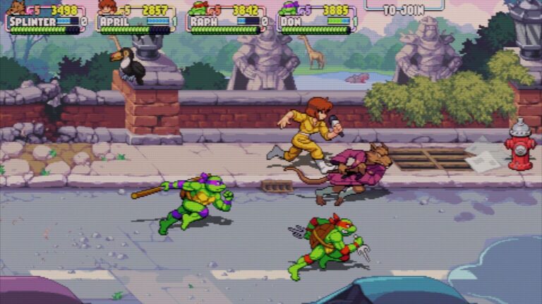 Teenage Mutant Ninja Turtles: Shredder’s Revenge obtiene filtros CRT y VCR