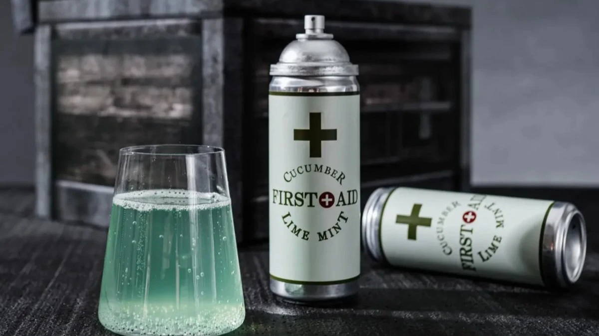La caja de coleccionista de bebidas de primeros auxilios de Resident Evil puede hacer cócteles