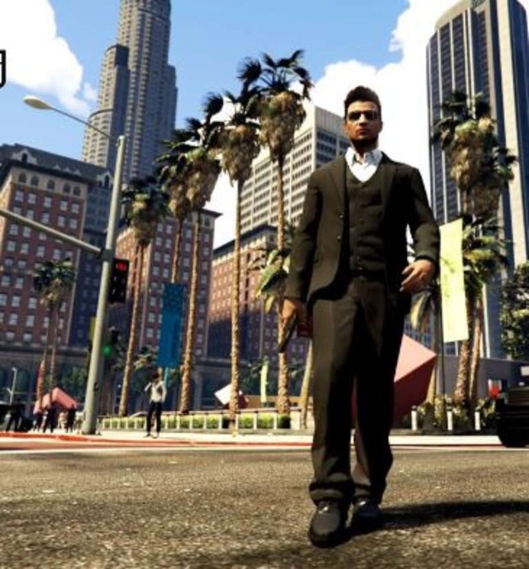 Un jugador de Grand Theft Auto Online deambulaba por Los Ángeles cuando vio un punto de referencia que reconoció como la residencia que era la misma que tenía su avatar del videojuego