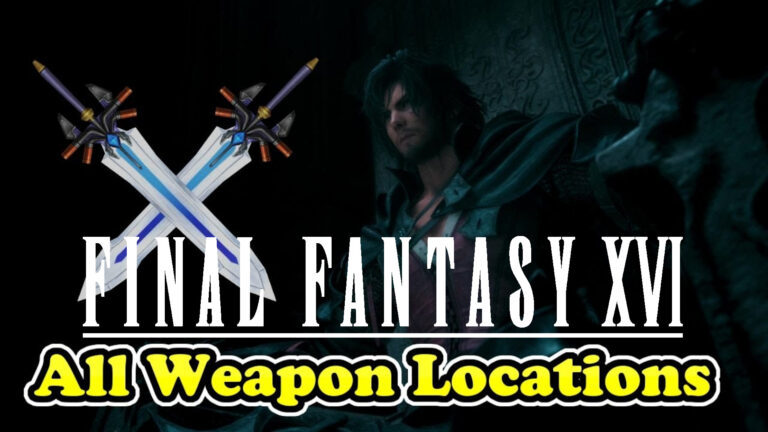 Guía de ubicación de armas de Final Fantasy 16
