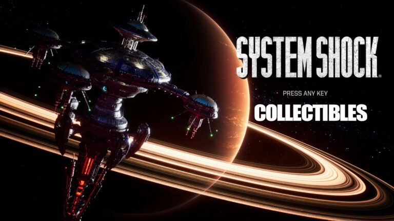 System Shock 2023 Remake Coleccionables